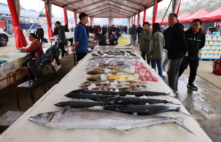 北京新发地海鲜水产市场开业